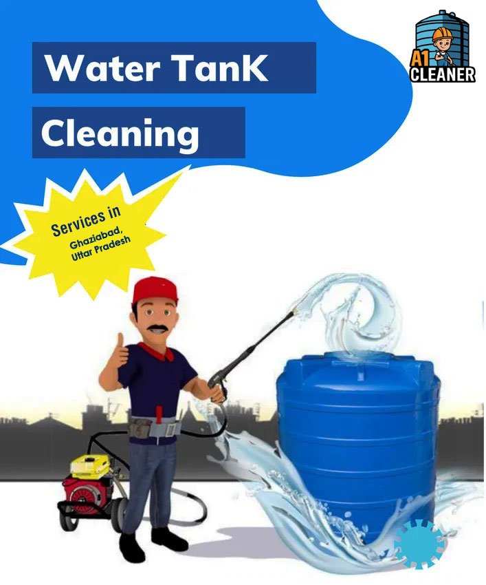 water tank cleaning services poster